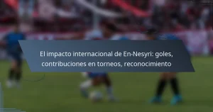 El impacto internacional de En-Nesyri: goles, contribuciones en torneos, reconocimiento